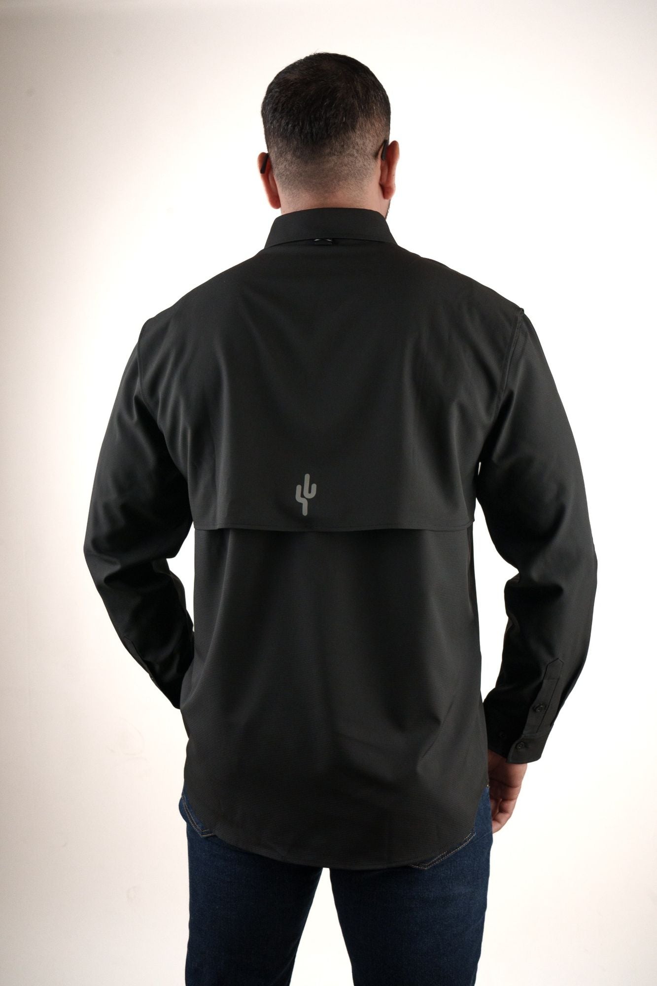 Camisa Manga Larga Negra