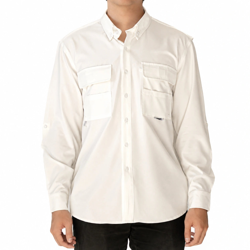 Camisa Manga Larga Blanco