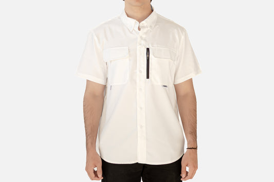 Camisa Manga Corta Blanca
