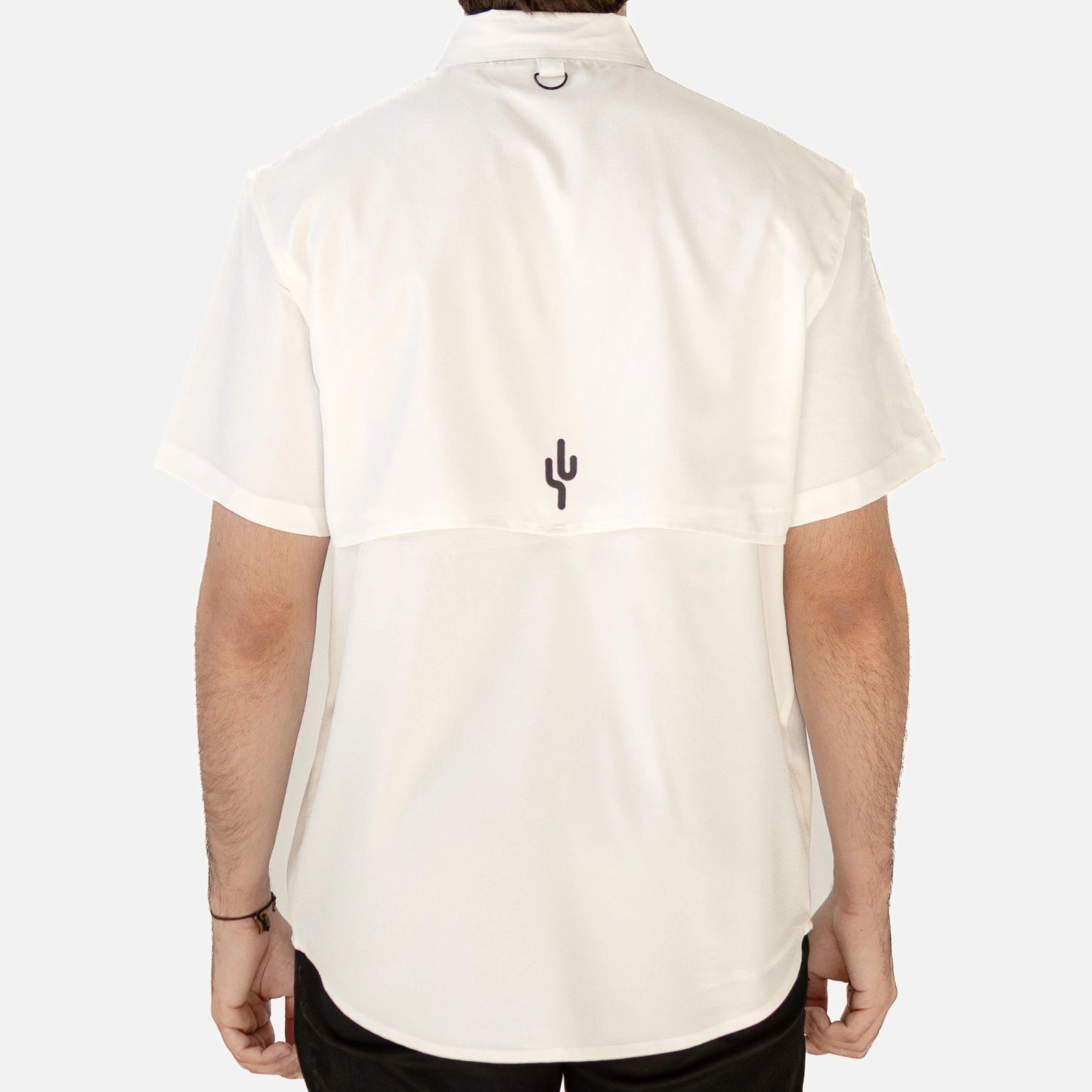 Camisa SONSET Manga Corta Blanca