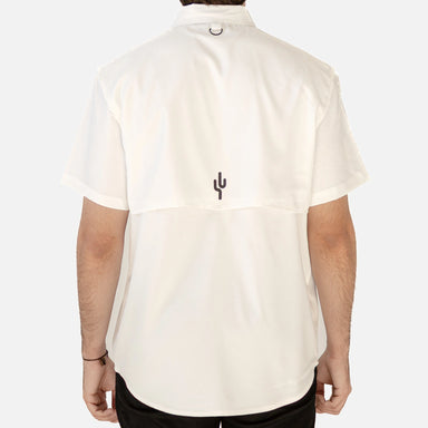 Camisa SONSET Manga Corta Blanca
