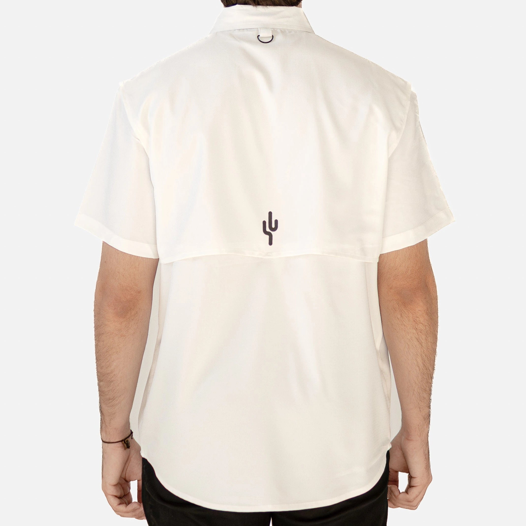 Camisa SONSET Manga Corta Blanca