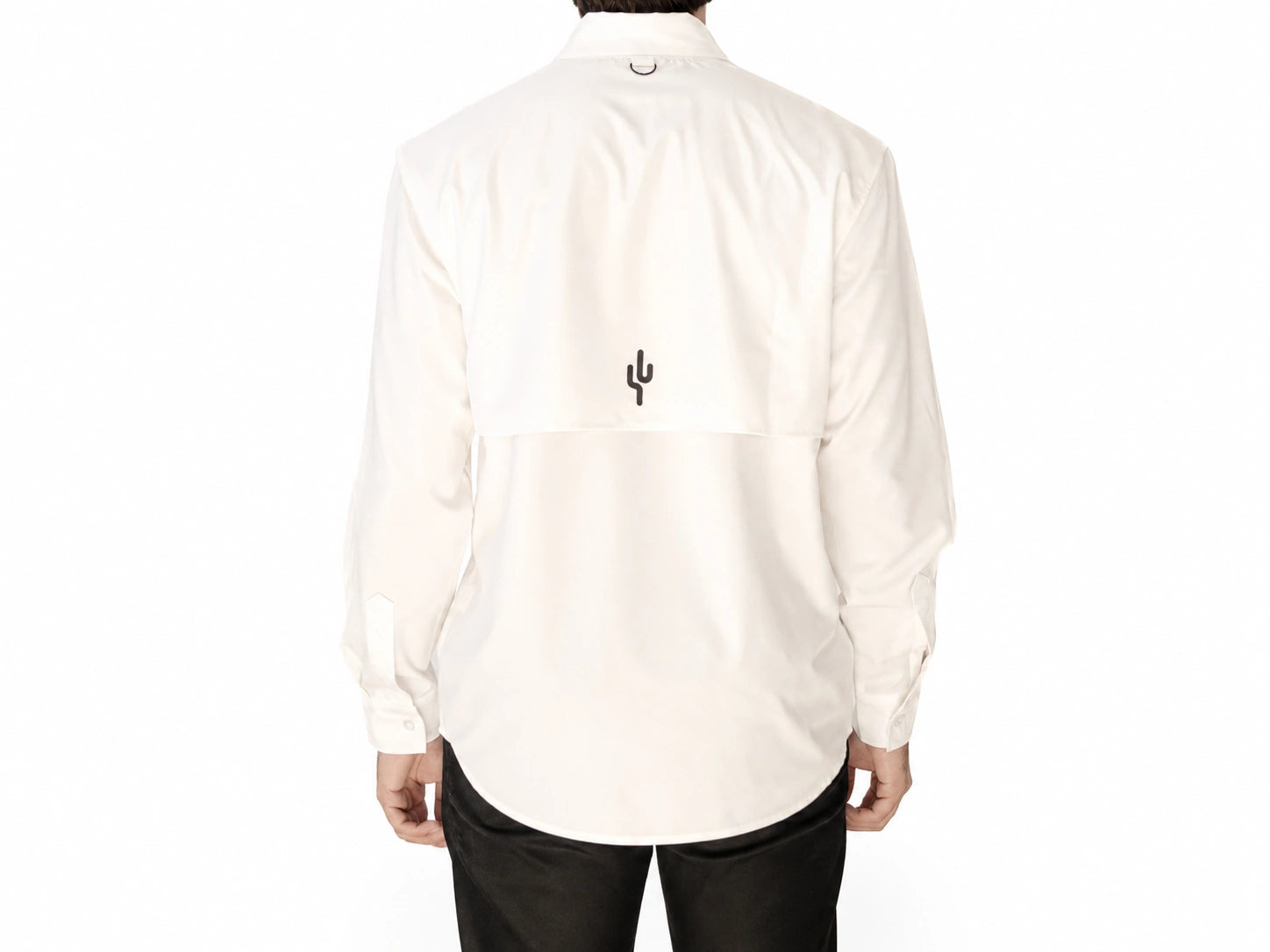 Camisa Manga Larga Blanco
