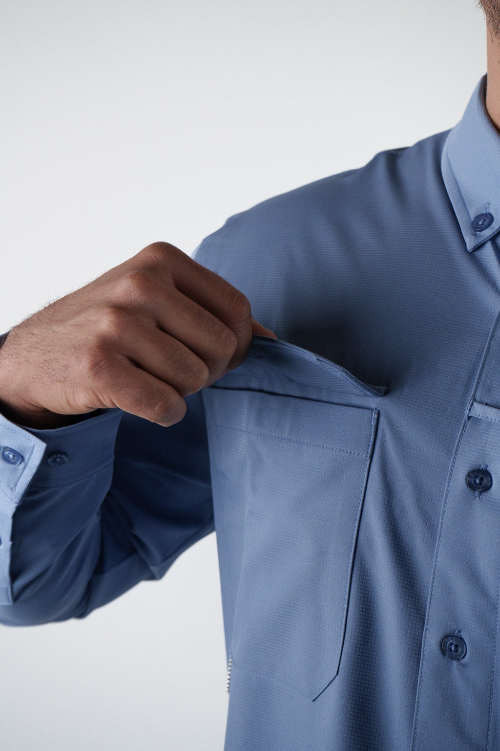 Camisa SONSET Azul Claro
