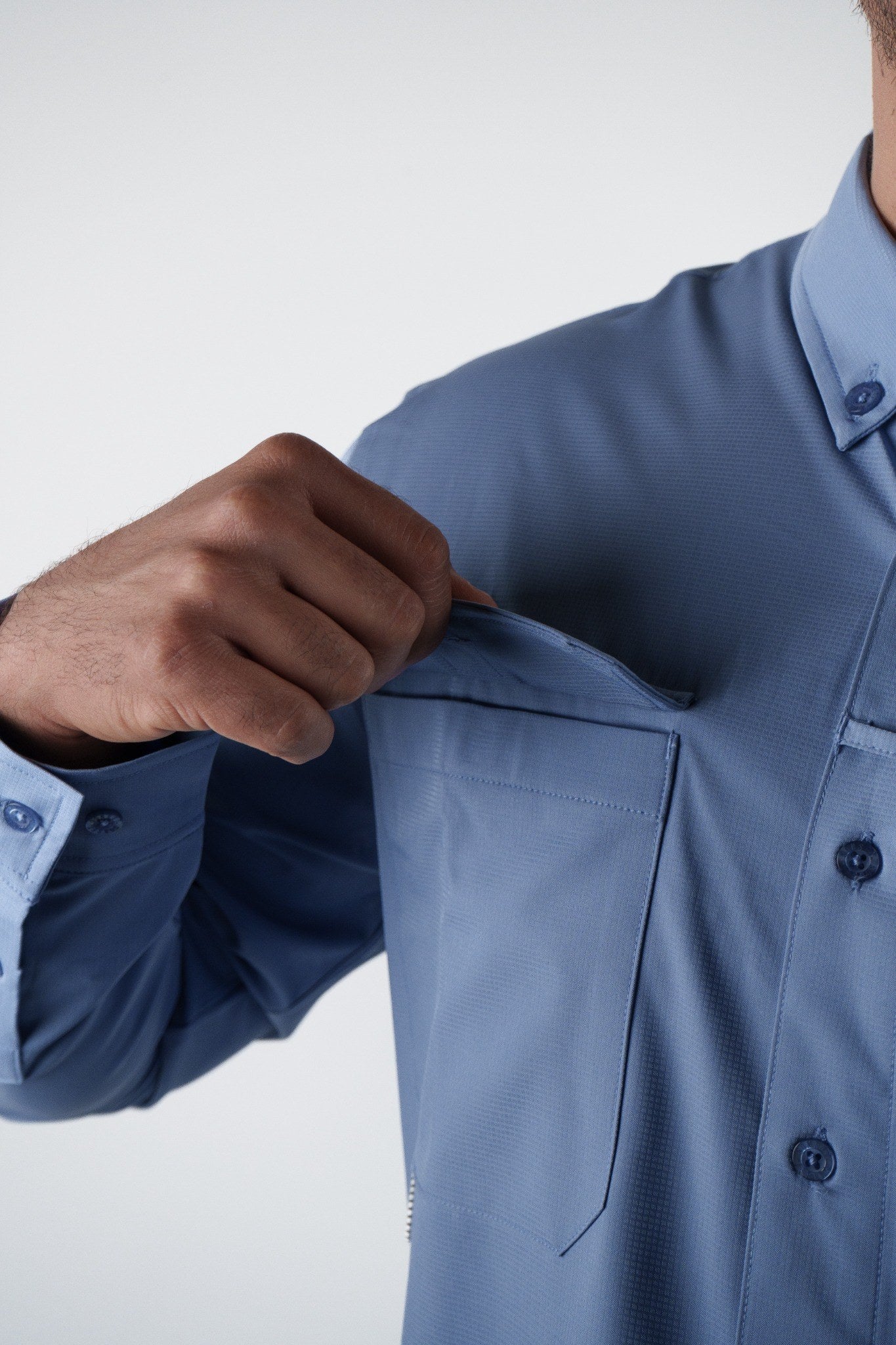 Camisa SONSET Azul Claro