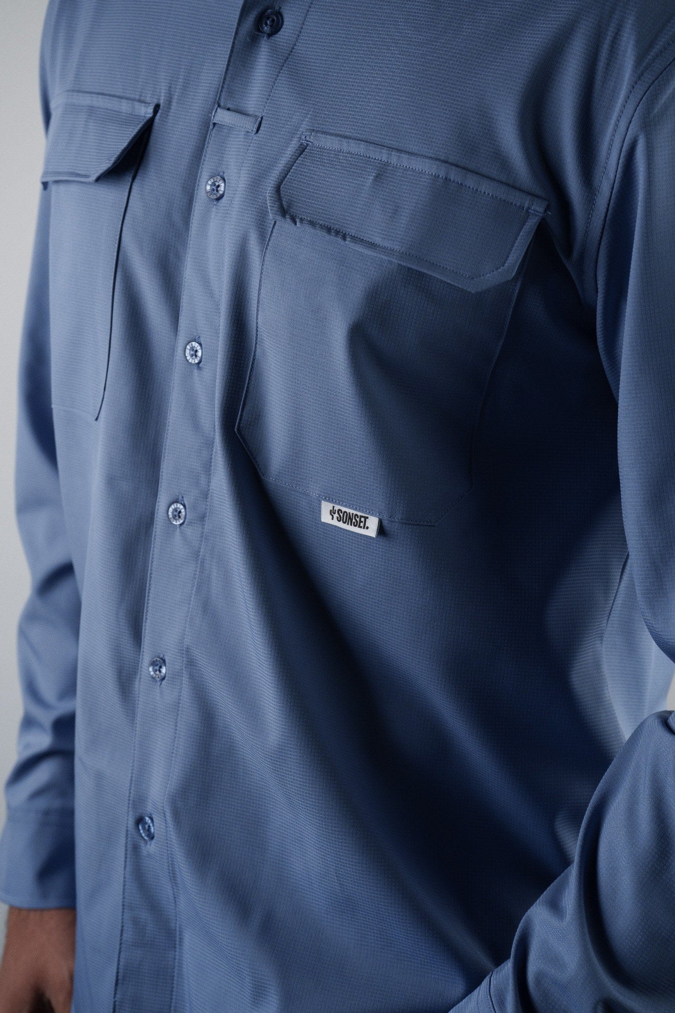 Camisa SONSET Azul Claro