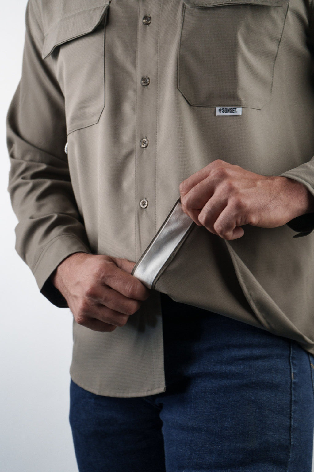 Camisa SONSET Verde Olivo
